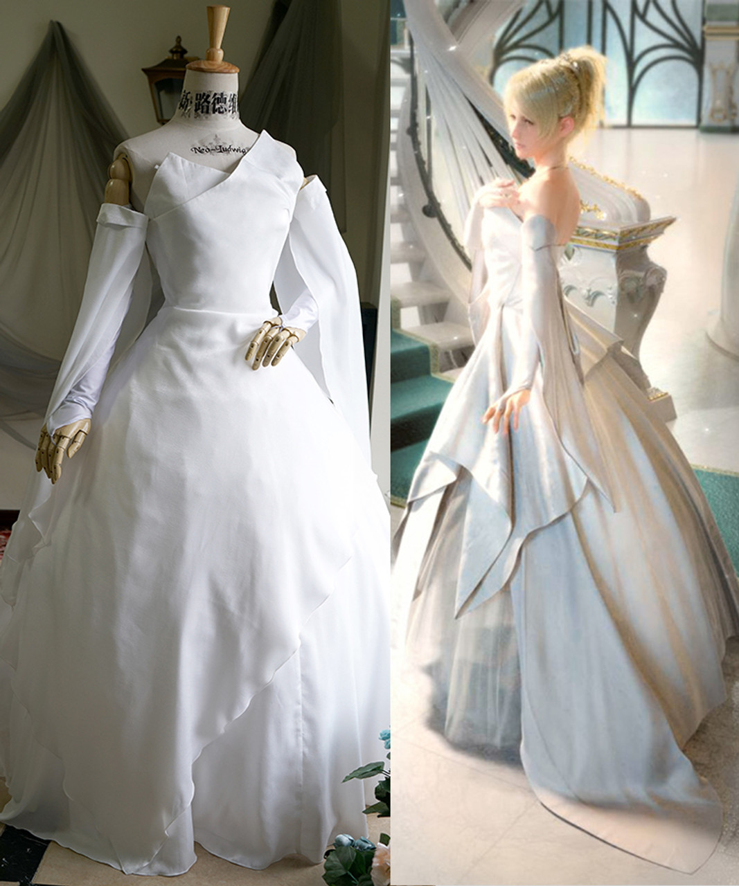 wedding dress costume